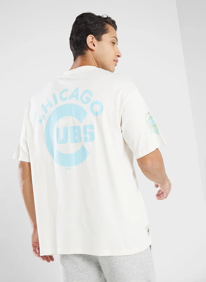 NEW ERA Chicago Bulls Pastel Oversized T-Shirt